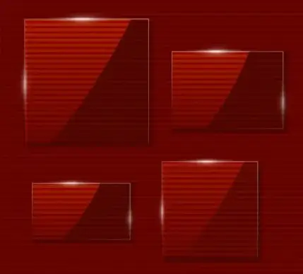 presentation template shiny dark red decor geometric isolation