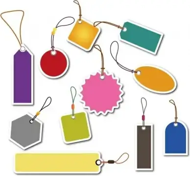 Price tags collection