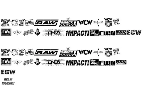 Pro Wrestling Logos