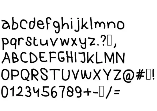 Purky Handwriting