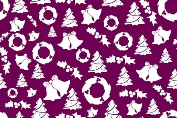 purple christmas background