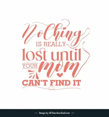 quotes for a sister poster template flat handdrawn calligraphic texts heart decor