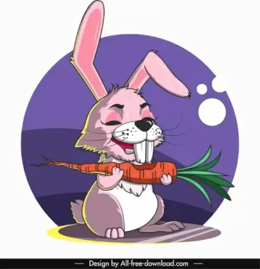 rabbit avatar cute cartoon character sketch