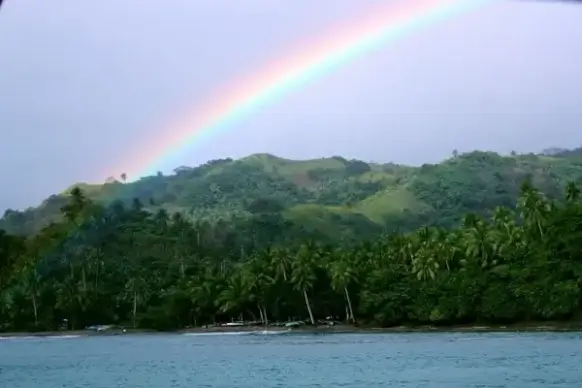 rainbow in the sky
