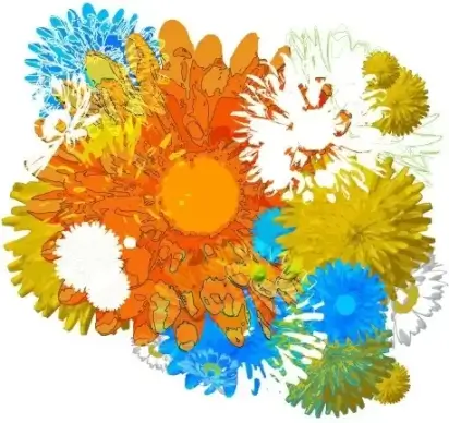 Random Free Vectors Part 3 - Flowers