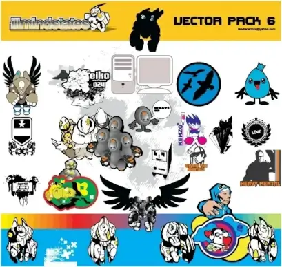 random vectors & doodles