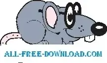 Rat Wearing Eyeglasses