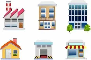 Real estate icons