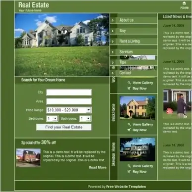 Real Estate Template