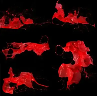 red a splash of liquid highdefinition picture