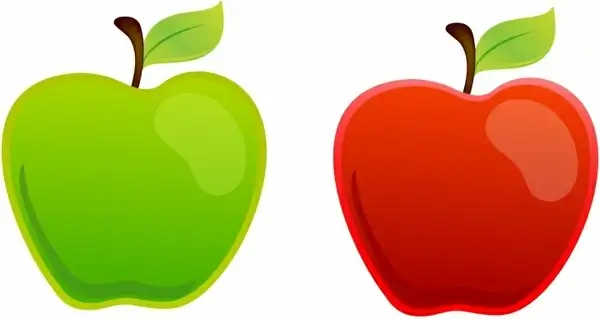 Red and Green Apple