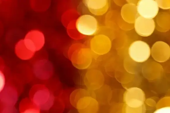 red and yellow blurred lights