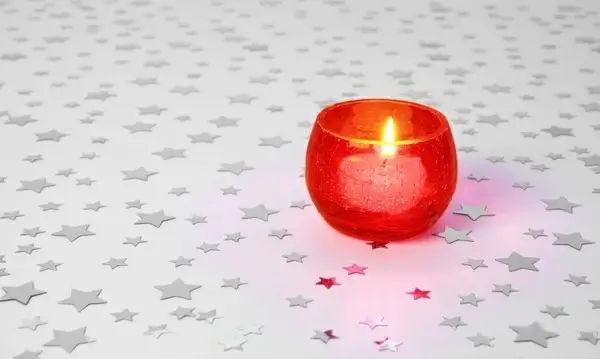 red background christmas