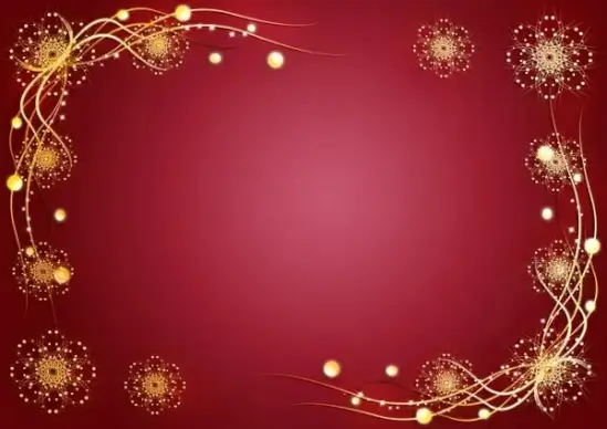 red background with a pattern