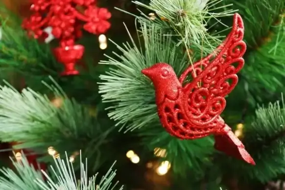 red bird decoration