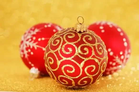 red christmas decoration