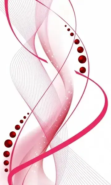 Red futuristic background