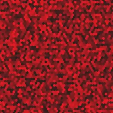 red hexagon abstract background