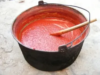 red sauce soup