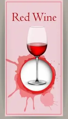 red wine background glass decoration grunge splashing