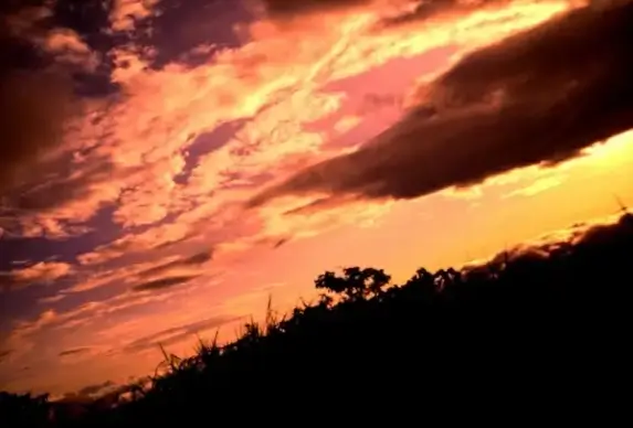 reddish landscape