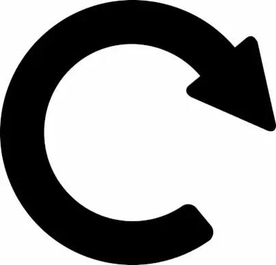 redo alt rounded arrow shaped icon
