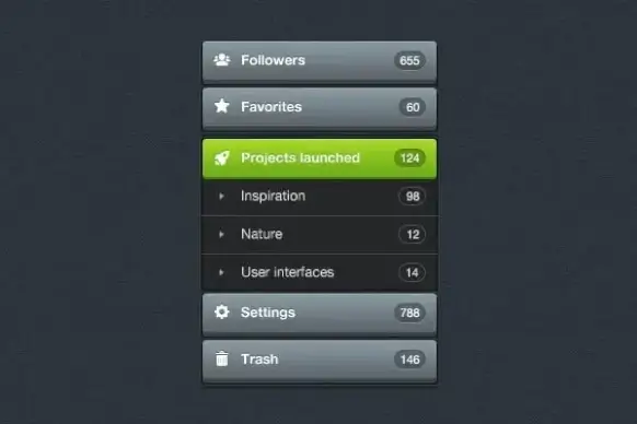 refined interface psd layered