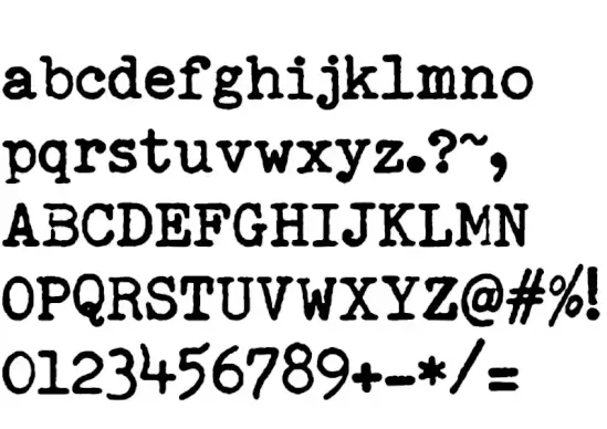 Remingtoned Type