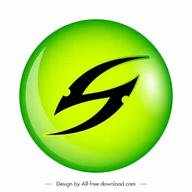 reptile eyes logo modern elegant shiny circle curves sketch