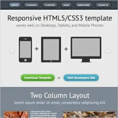 Responsive Template