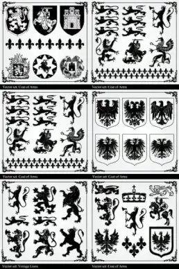 retro black and white graphic pattern vector