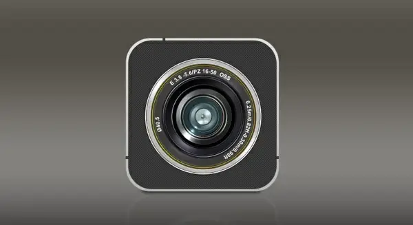 Retro Camera Icon