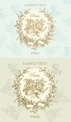 retro pattern background vector