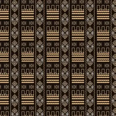 retro tribal pattern repeating style abstract dark design