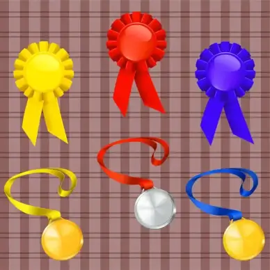 ribbon and medal set