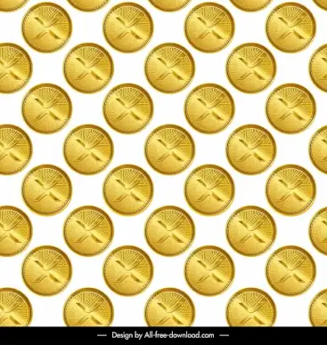 ripple coin virtual cryptocurrency pattern shiny repeating decor