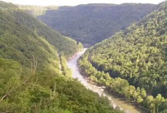 river overlook landscape