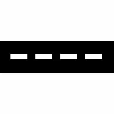 road sign icon flat contrast black white outline
