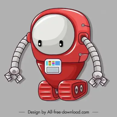robot model icon crawler wheel design