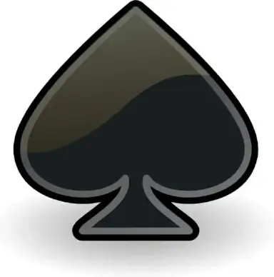 Rocket Emblem Spade clip art