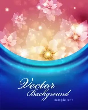 romantic flower background