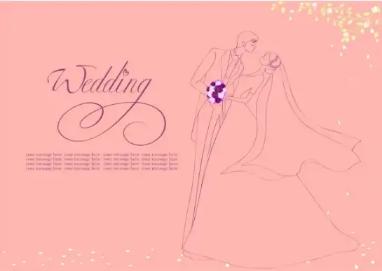 romantic wedding background