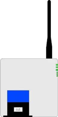 Router Wifi Linksys clip art