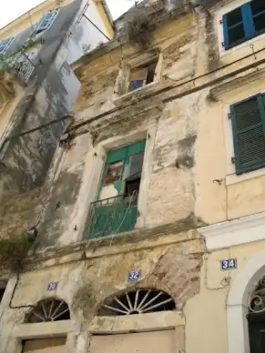 ruined house