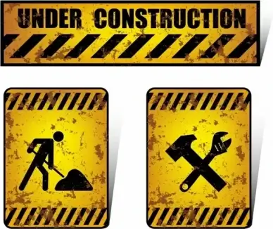 Rusty signs
