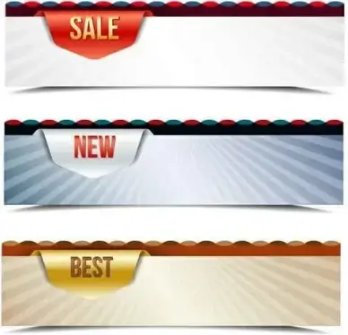 sales banner vector