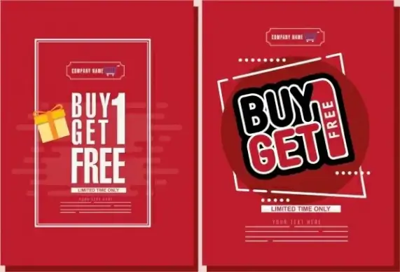 sales poster templates red design capital texts decoration