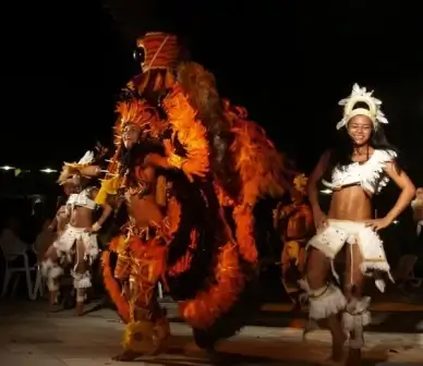 samba dancer persons