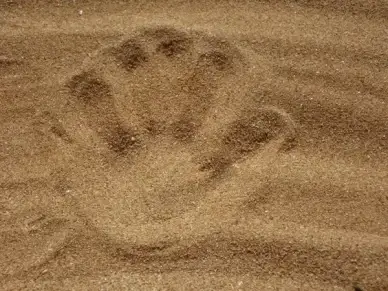 sand beach reprint