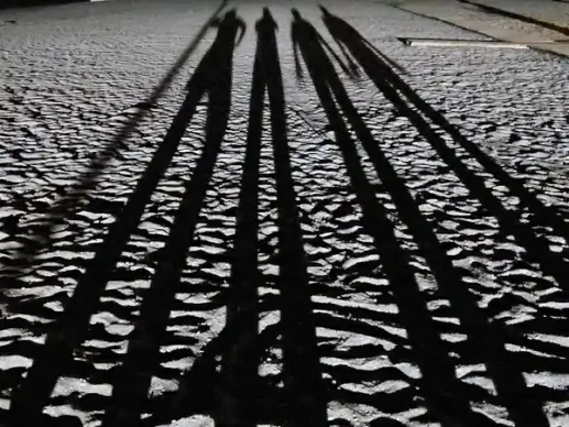 sand beach shadow